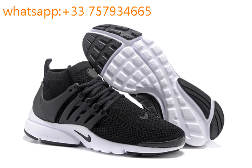 nike presto montant noir