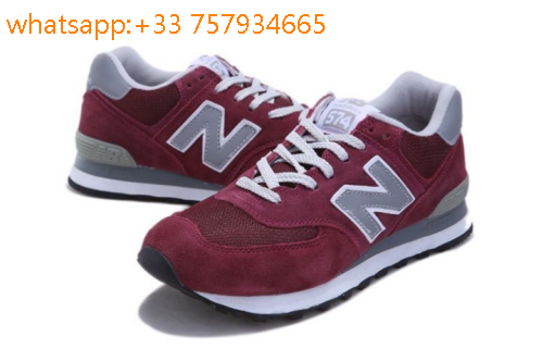 new balance 574 bordeaux femme